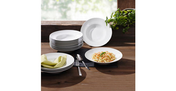 PASTATELLER 27 cm - Weiß, Basics, Keramik (27cm) - Boxxx