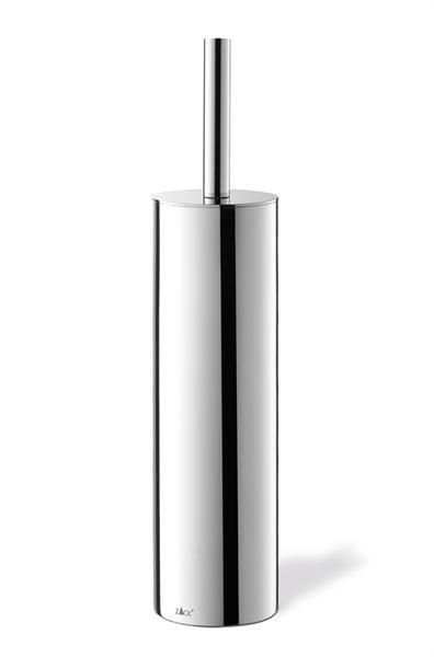 WC GARNITURA SA ČETKOM  boja nerđajućeg čelika  metal  - boja nerđajućeg čelika, Konvencionalno, metal/plastika (9/40,4cm) - Zack