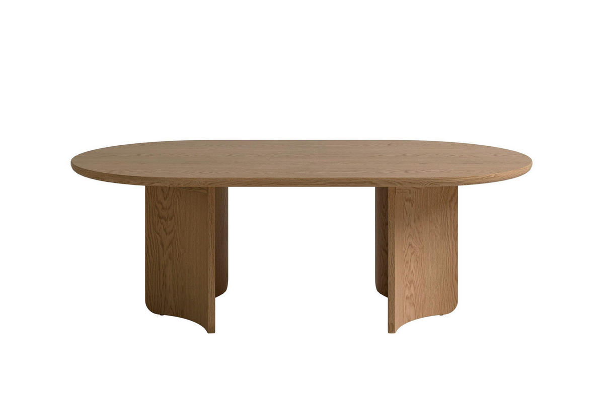 COUCHTISCH 110/60/41 cm Holzwerkstoff einfacher Aufbau, 2 in 1 Gestell  - Eichefarben, Modern, Holzwerkstoff (110/60/41cm) - MID.YOU