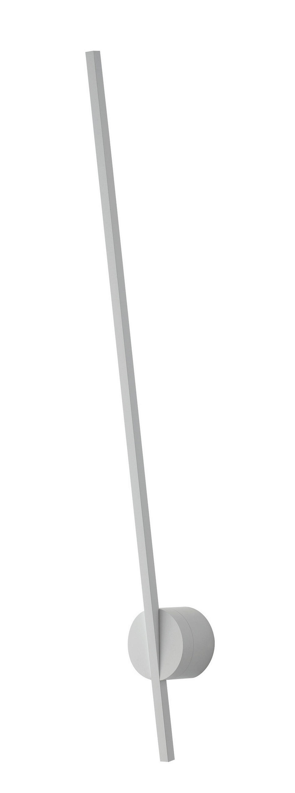 LED-WANDLEUCHTE Shanghai 78,8/8/8 cm   - Weiß, Design, Metall (78,8/8/8cm)