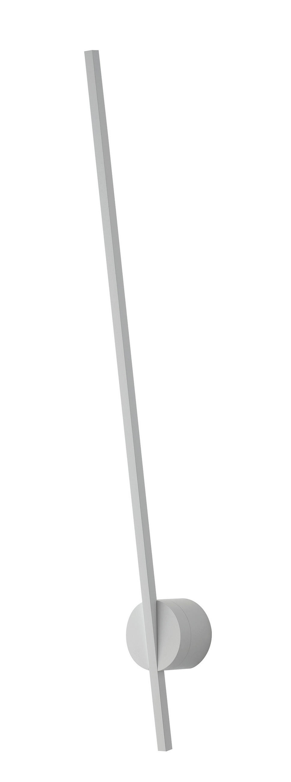 LED-WANDLEUCHTE Shanghai 78,8/8/8 cm   - Weiß, Design, Metall (78,8/8/8cm)