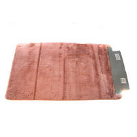 FÜRDŐSZOBASZŐNYEG   rózsaszín   - rózsaszín, Basics, textil (70/2/120cm)