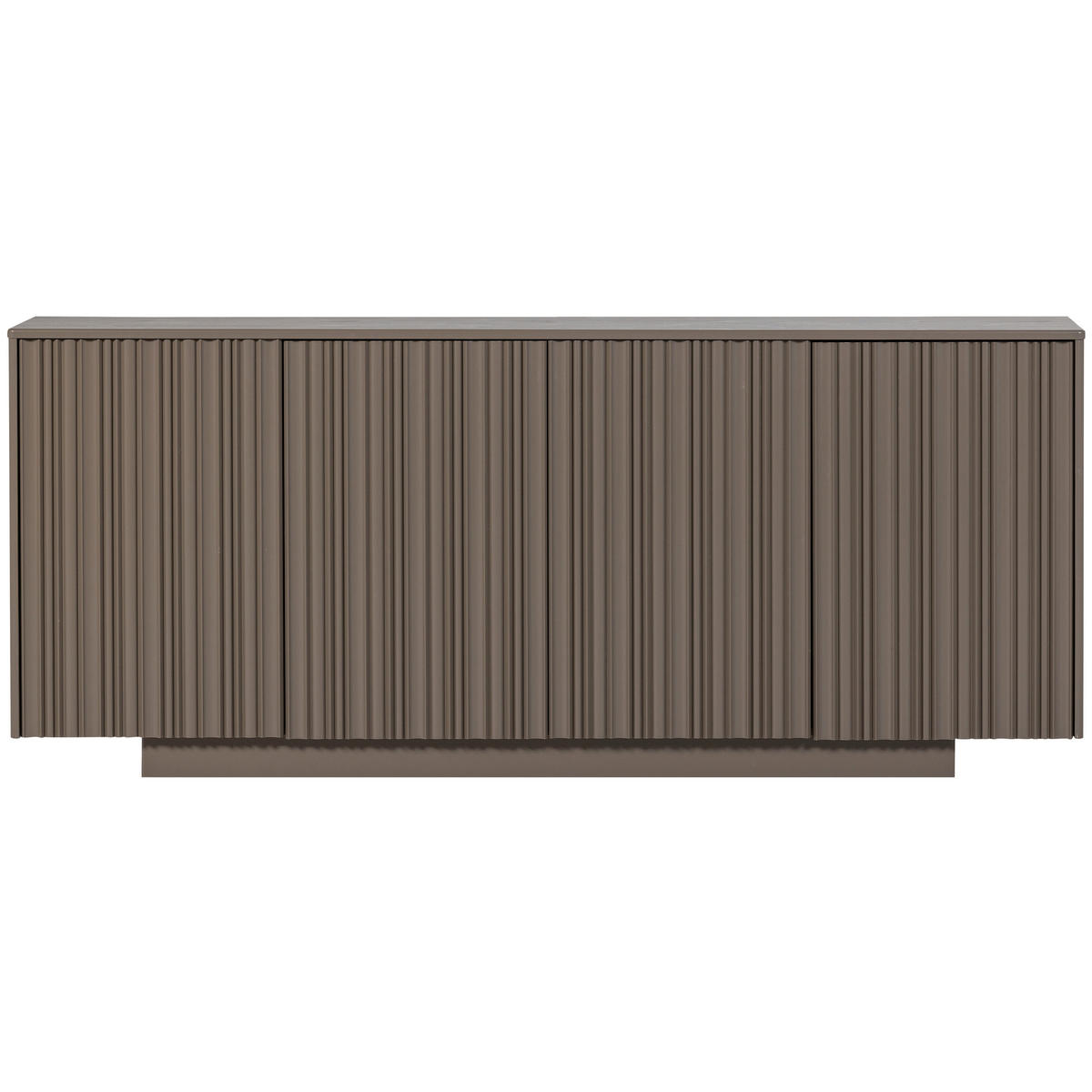 SIDEBOARD Nova  in 200/85/40 cm  - Braun, Design, Holz (200/85/40cm) - Livetastic