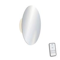 AKKU-WANDLEUCHTE - Chromfarben, Design, Kunststoff/Metall (25/6,5/25cm) - Paul Neuhaus