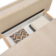 BOXSPRINGSOFA Cord Beige  - Beige/Schwarz, Design, Textil/Metall (200/100/108cm) - Novel