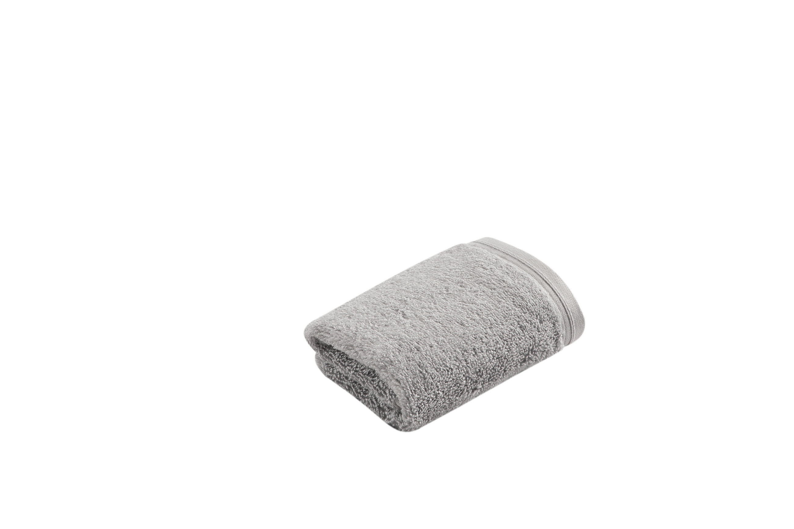 PEŠKIR ZA GOSTE Vegan Life  svetlosiva 30/30 cm  - svetlosiva, Osnovno, tekstil (30/30cm) - Vossen