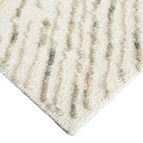 Thumbnail - Novel Wollteppich Edition Alkatif Modern, Beige, Textil, Abstraktes, rechteckig, 160x230 cm, Care & Fair, AZO-frei, Hand...