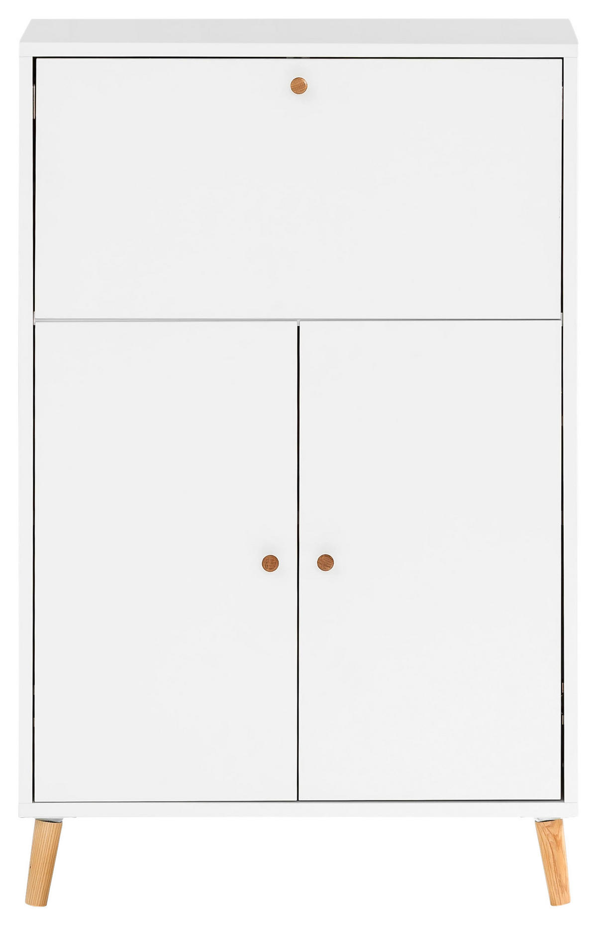 SEKRETÄR  in Weiß  - Weiß, MODERN, Holz/Holzwerkstoff (65,2/101,7/39cm) - MID.YOU