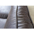 ECKSOFA in Lederlook Grün  - Schwarz/Grün, Design, Textil/Metall (160/295cm) - Hom`in