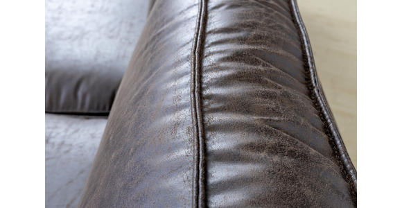 ECKSOFA in Lederlook Grün  - Schwarz/Grün, Design, Textil/Metall (160/295cm) - Hom`in