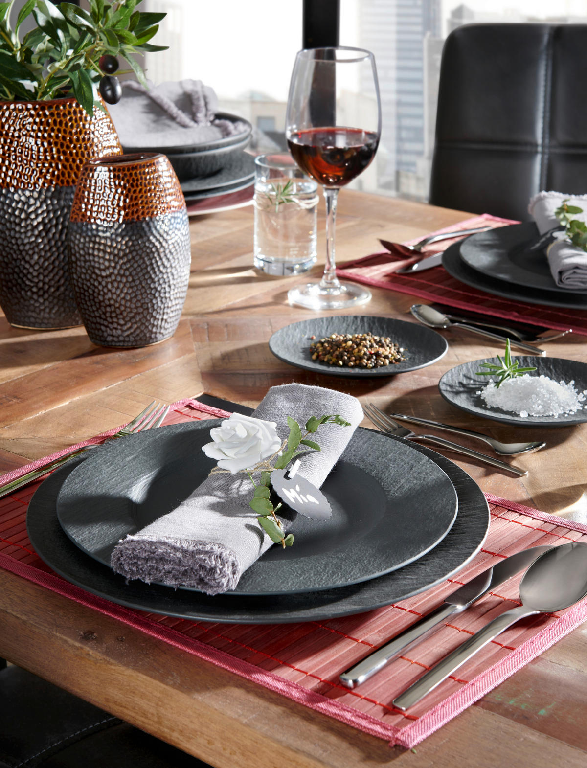 SCHALE Manufacture Rock 24 cm   - Schwarz, Design, Keramik (24cm) - Villeroy & Boch