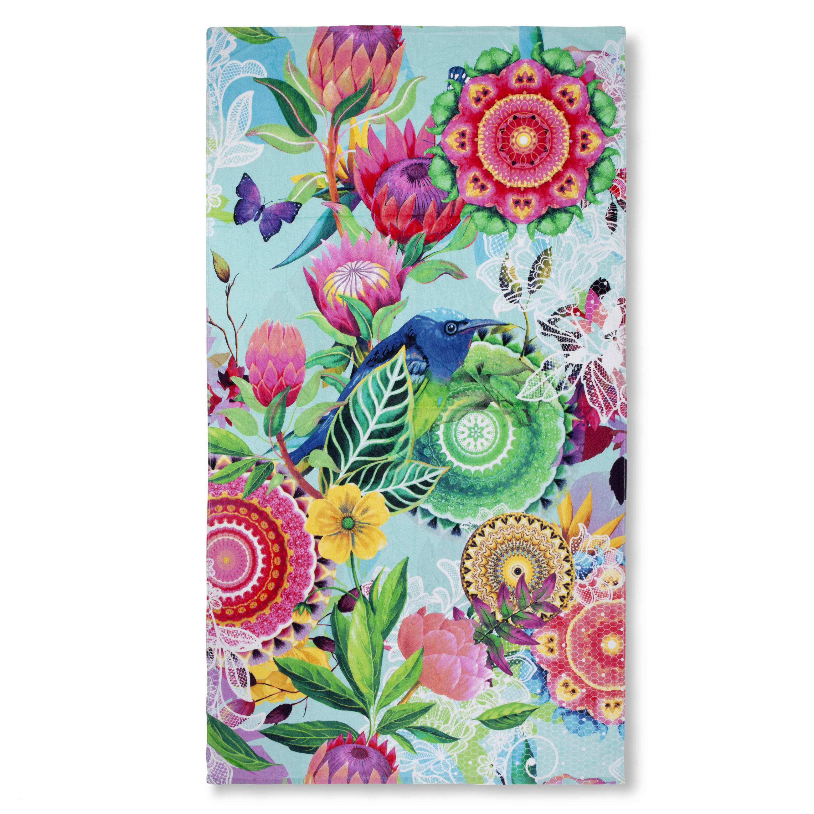STRANDTUCH Multicolor 100/180 cm  - Multicolor, Trend, Textil (100/180cm)