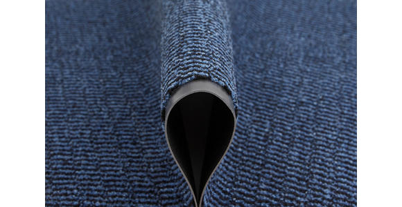 FUßMATTE 60/80 cm Dunkelblau - Dunkelblau, Basics, Kunststoff (60/80cm) - Esposa
