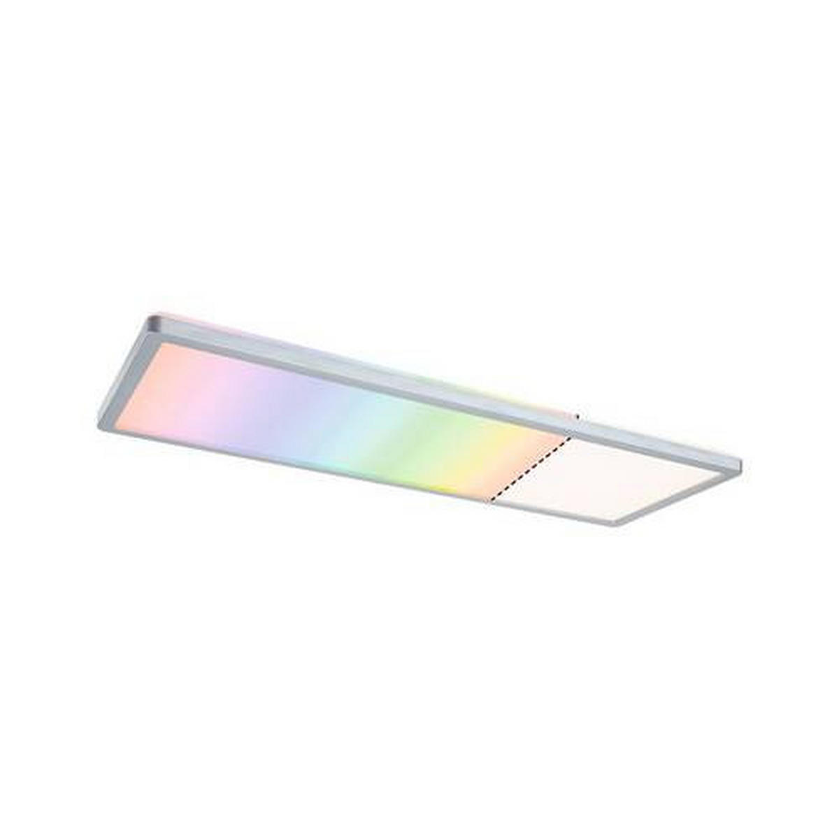 LED-PANEEL  - Chromfarben, Basics, Kunststoff (58/20cm) - Paulmann