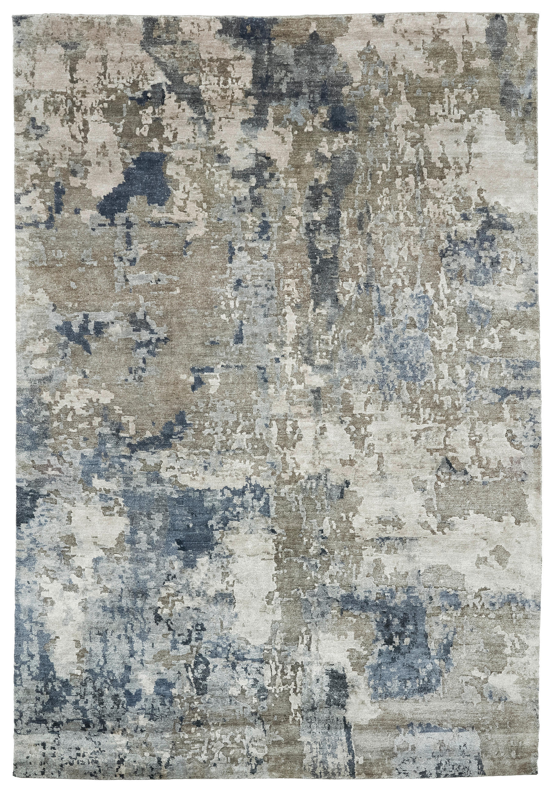 ORIENTTEPPICH 90/160 cm Infinity Silberfarben, Anthrazit  - Anthrazit/Silberfarben, Design, Textil (90/160cm) - Cazaris