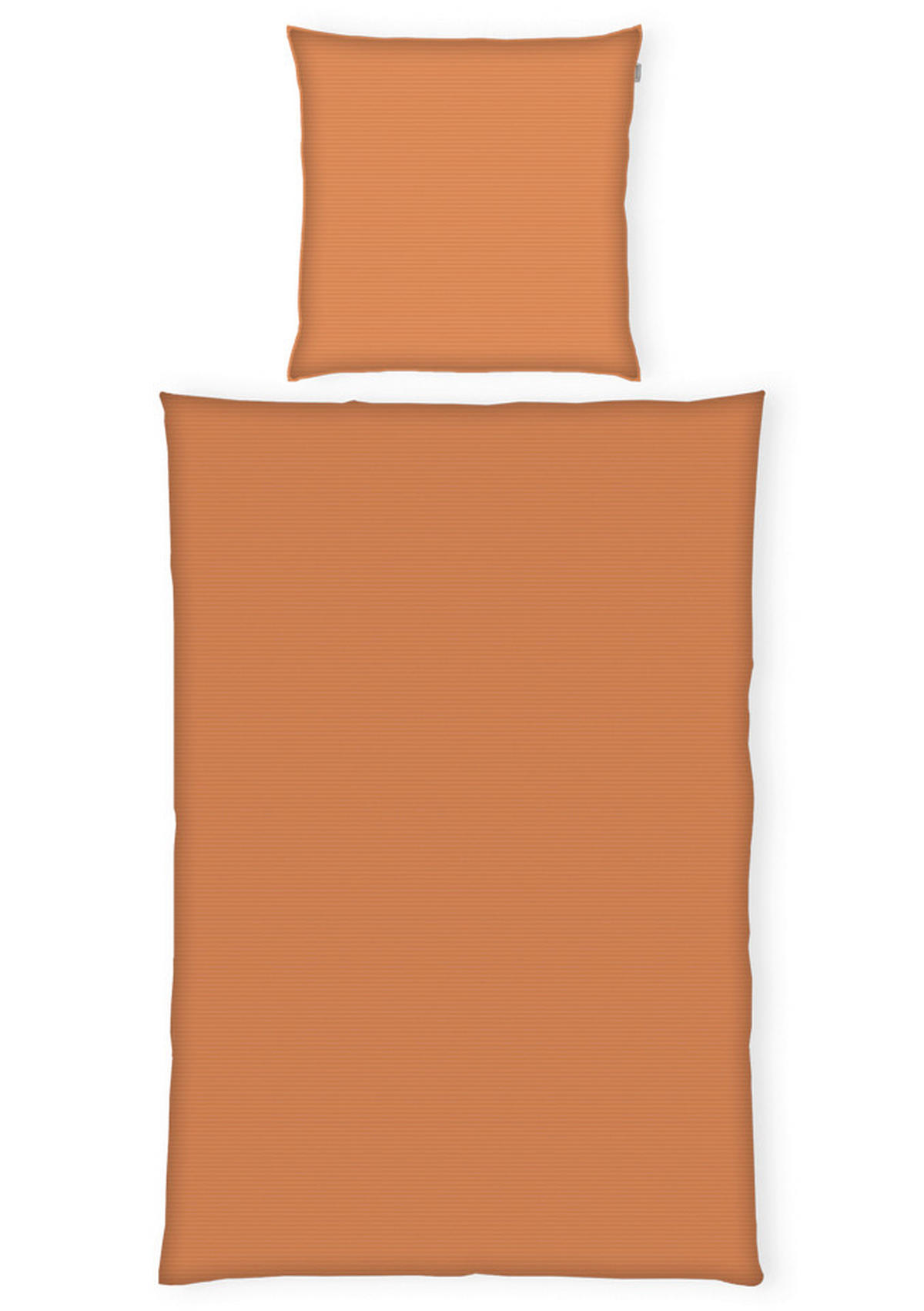 WENDEBETTWÄSCHE Satin 155/220 cm  - Koralle, Basics, Textil (155/220cm) - Tom Tailor