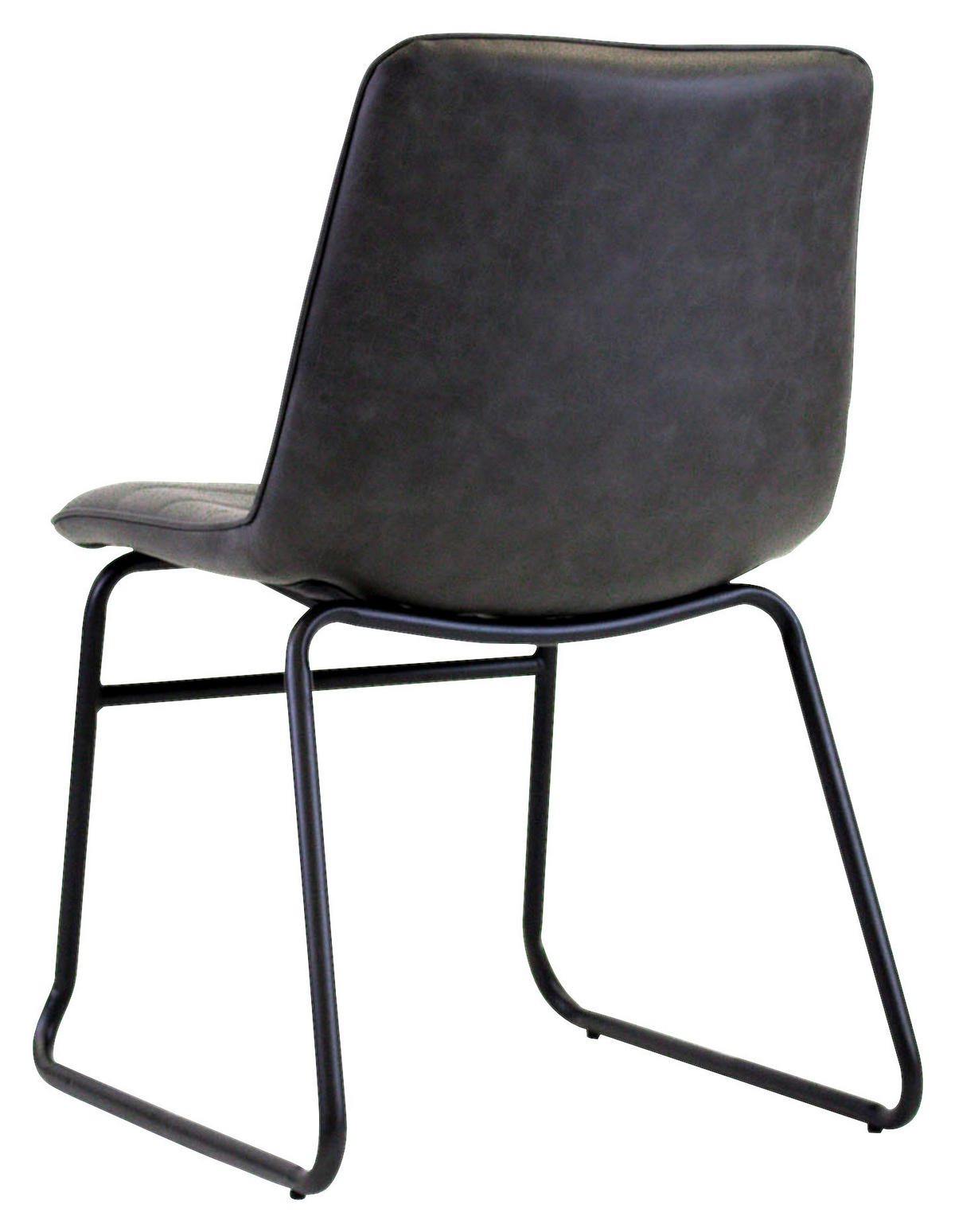 STUHL - Anthrazit/Schwarz, KONVENTIONELL, Kunststoff/Textil (48/77/56cm) - MID.YOU