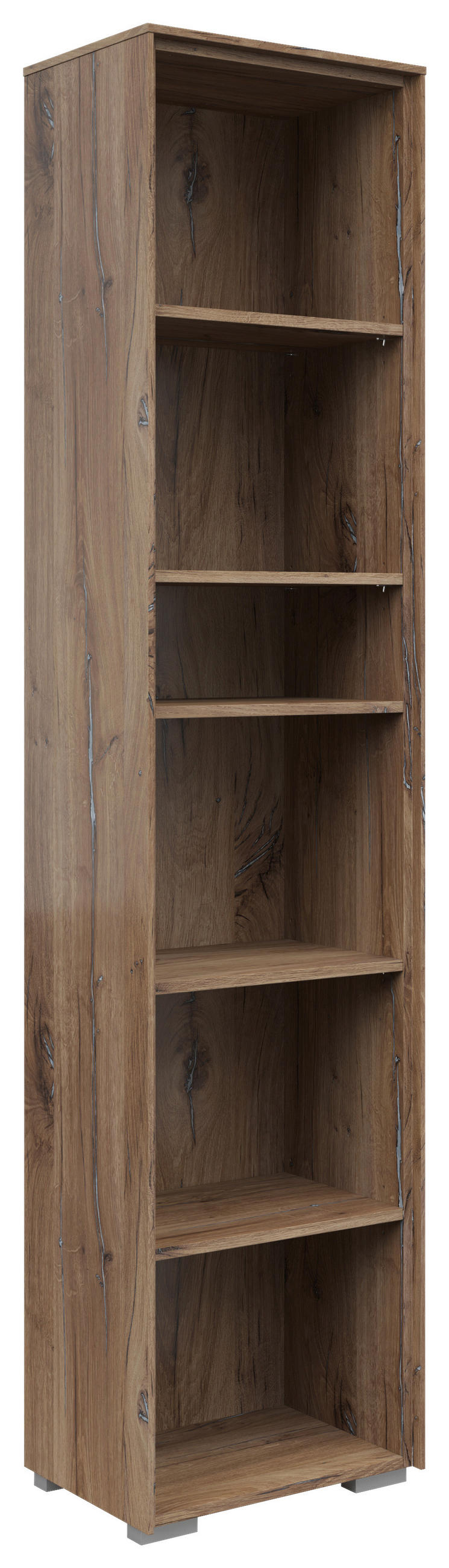 AKTENREGAL Eiche dunkel  - Eiche dunkel, KONVENTIONELL, Holzwerkstoff (43/199/37cm) - Voleo