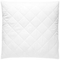 KOPFKISSEN 80/80 cm Hohlfaser, Schaumstoffflocken  - Weiß, Basics, Textil (80/80cm)