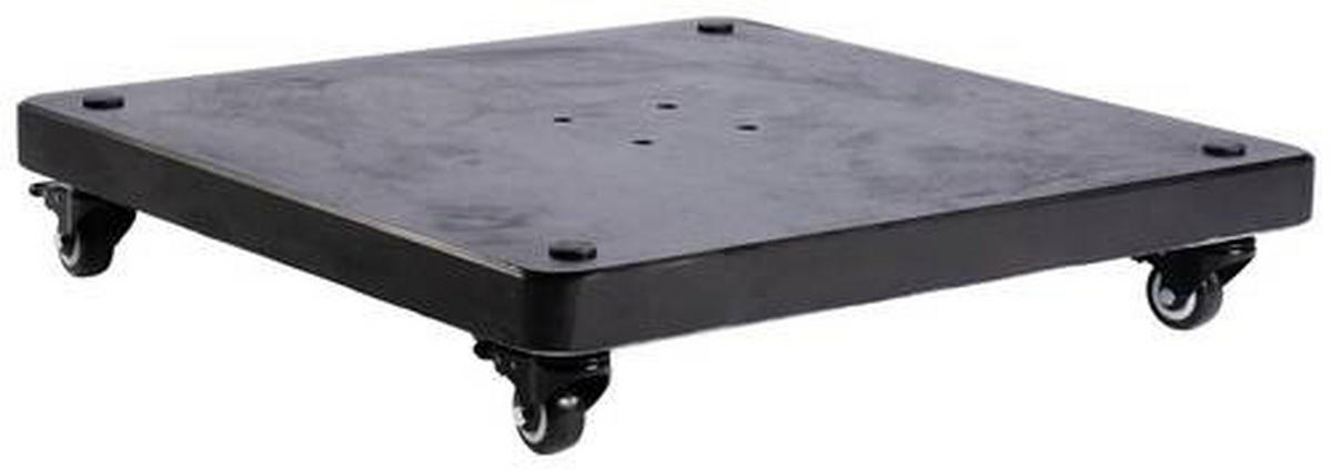 SONNENSCHIRMSTÄNDER - Schwarz, Basics, Stein (80/5/80cm) - Tierra Outdoor