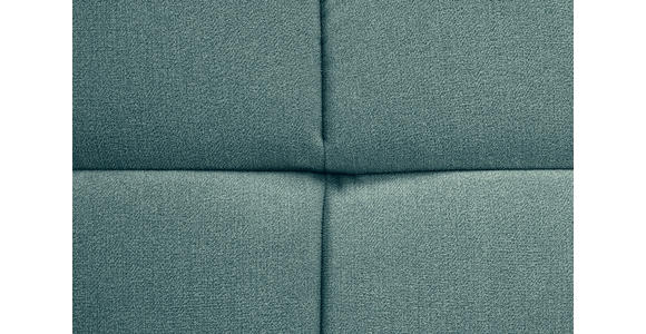 ECKSOFA in Velours Petrol - Petrol/Schwarz, KONVENTIONELL, Kunststoff/Textil (168/298cm) - Carryhome