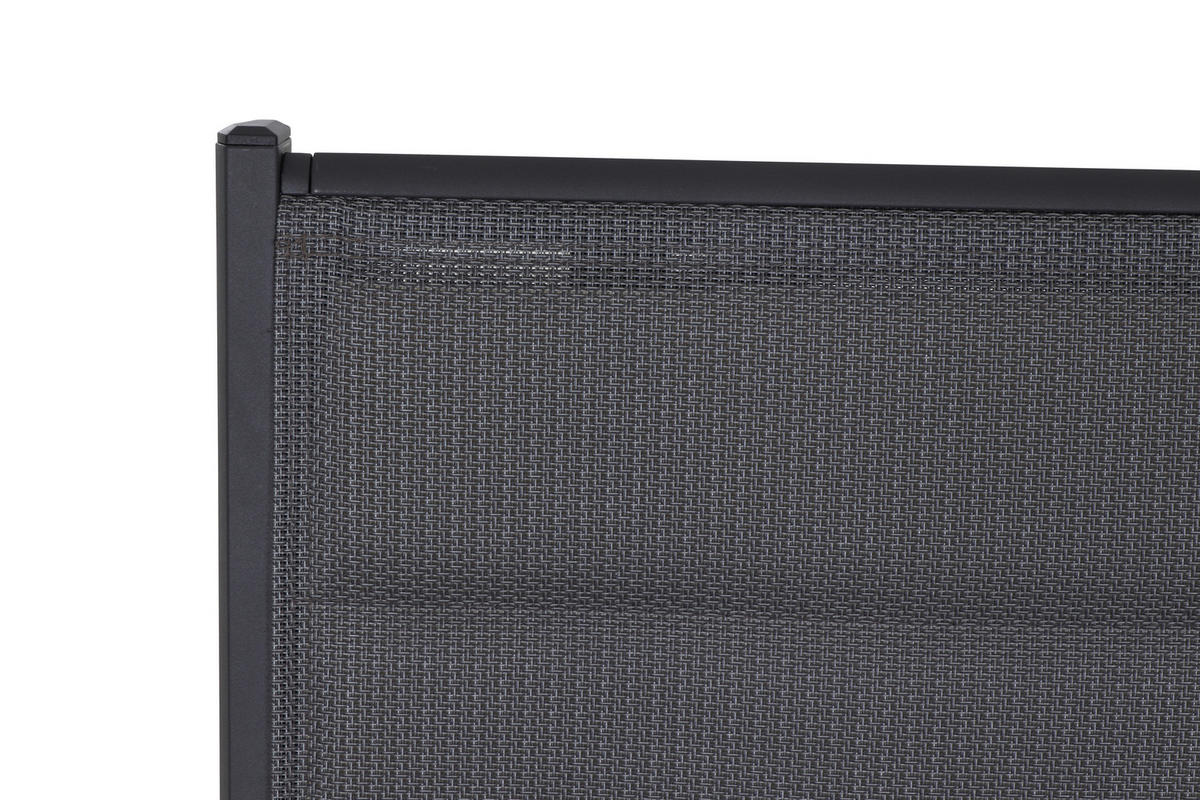 GARTENBANK 138,5/97/67 cm  in Anthrazit  - Anthrazit, KONVENTIONELL, Holz/Kunststoff (138,5/97/67cm) - Siena Garden