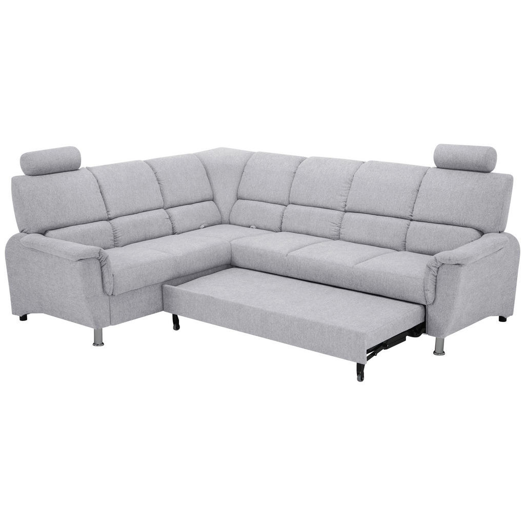 Thumbnail - Livetastic Ecksofa, Blaugrau, Holz, Textil, Kiefer, Hartholz, 3-Sitzer, 270x219 cm, Made in EU, Wohnzimmer, Sofas & Couc...