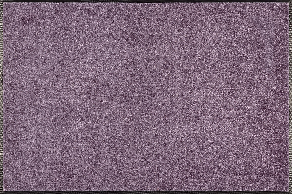 FUßMATTE  60/90 cm  Lila  - Lila, Basics, Kunststoff/Textil (60/90cm) - wash+dry