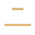 LED-HÄNGELEUCHTE  115/7,5/150 cm    - Messingfarben, Design, Metall (115/7,5/150cm) - Dieter Knoll