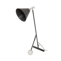 STEHLEUCHTE 23/76/32 cm  - Goldfarben/Schwarz, Design, Kunststoff/Stein (23/76/32cm) - Kayoom