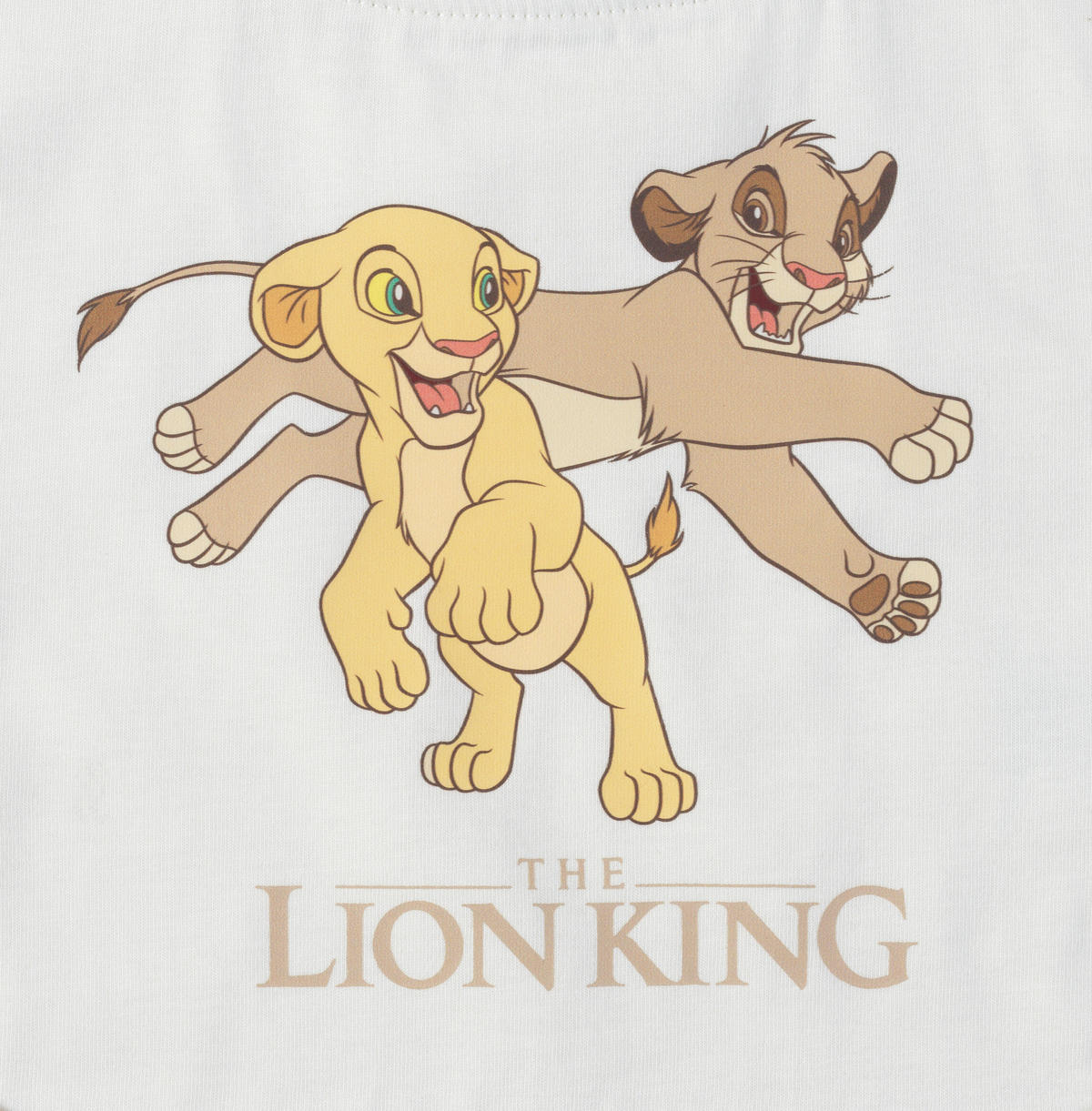 LÄTZCHEN König der Löwen  - Weiß, Trend, Textil (30/30cm) - Disney