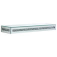 WANDBOARD Silberfarben  - Silberfarben, Trend, Glas/Holzwerkstoff (70/6/16cm) - Xora