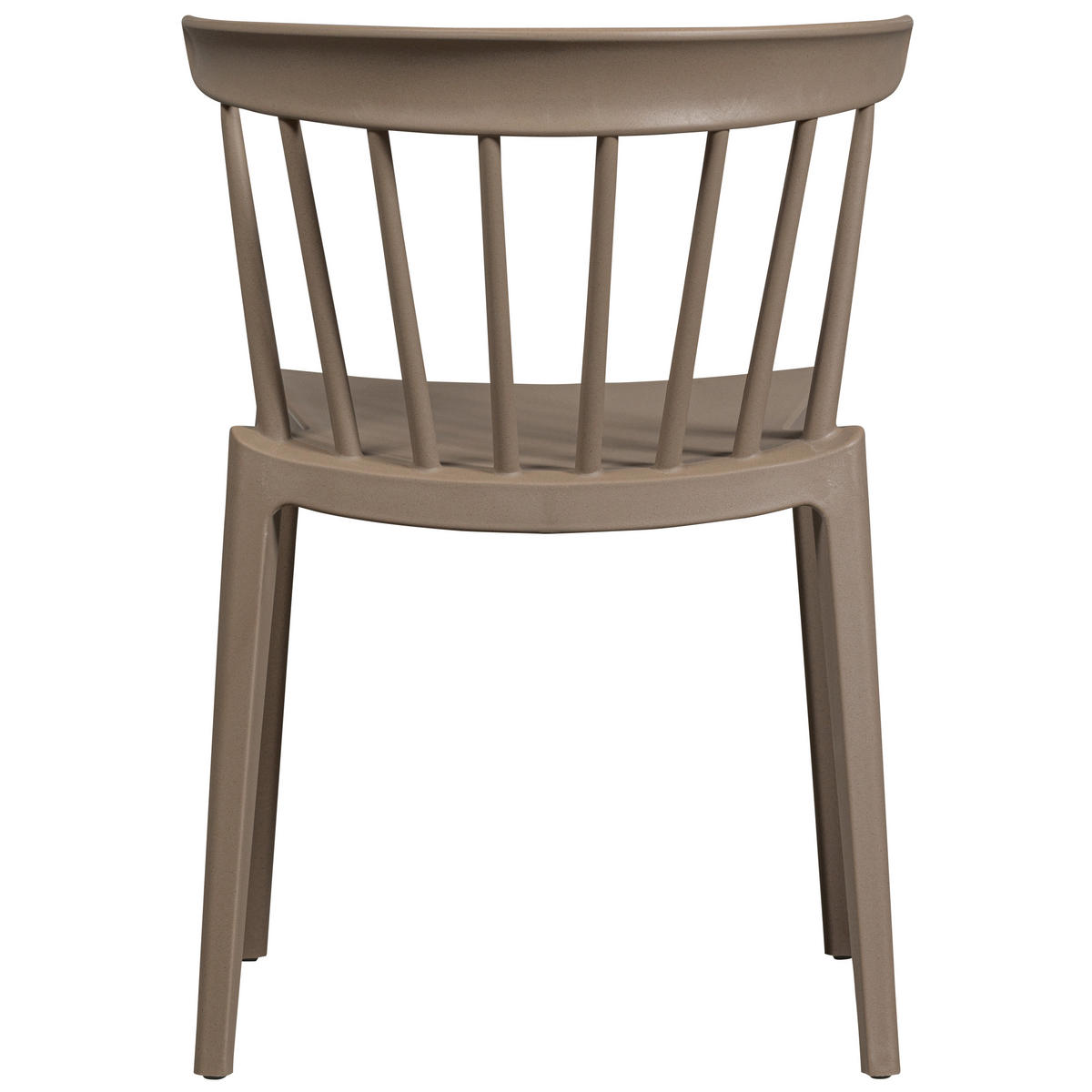 GARTENSTUHL-SET Kunststoff, Naturmaterialien Braun  - Braun, MODERN, Naturmaterialien/Kunststoff (52/75/53cm) - Livetastic