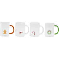 TRINKGLAS 450 ml  - Klar/Hellbraun, Lifestyle, Glas (8/11cm) - X-Mas
