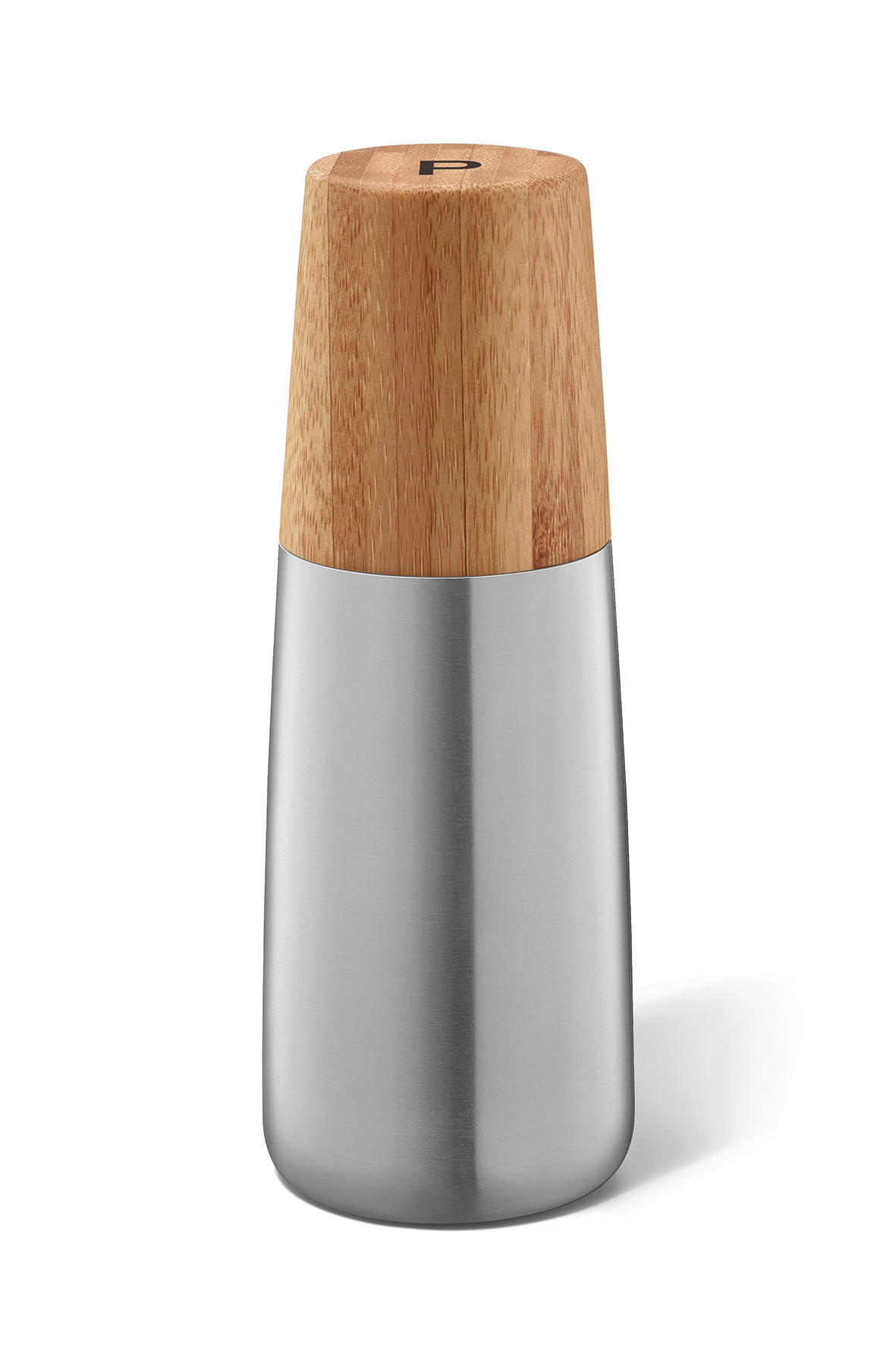 PFEFFERMÜHLE BEVO  - Edelstahlfarben, KONVENTIONELL, Metall (6,0/16,6cm) - Zack