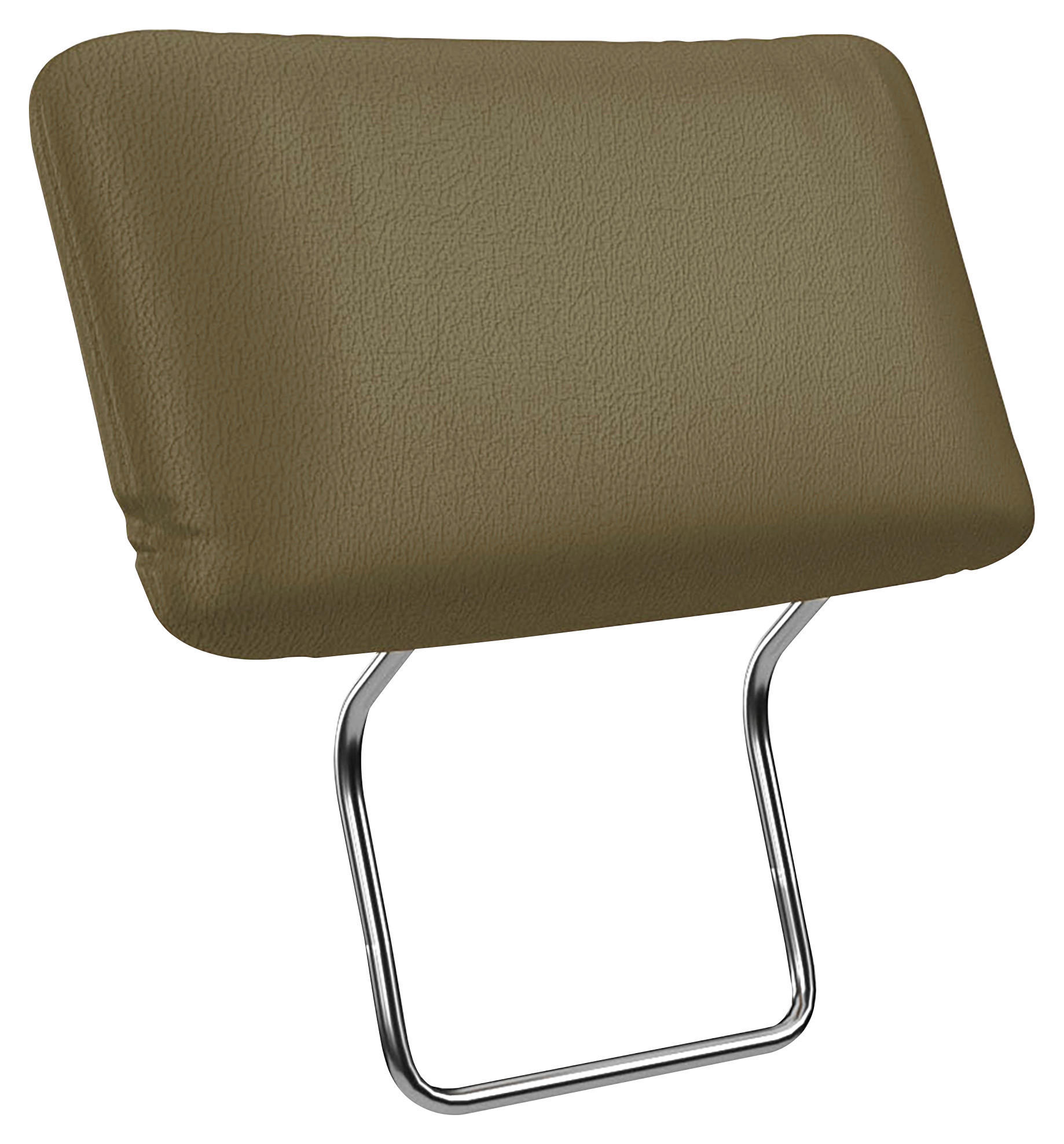 KOPFSTÜTZE - Olivgrün, MODERN, Leder (50/25/12cm) - Sit & More
