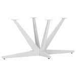 TISCHGESTELL Weiß   - Weiß, Design, Metall (160/80/73cm) - Landscape