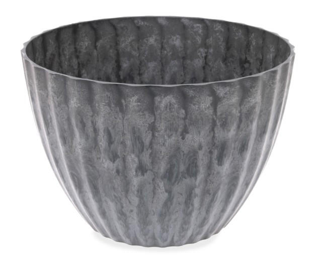 XXXLutz Übertopf Dunkelgrau 20.5x24x35.5 cm