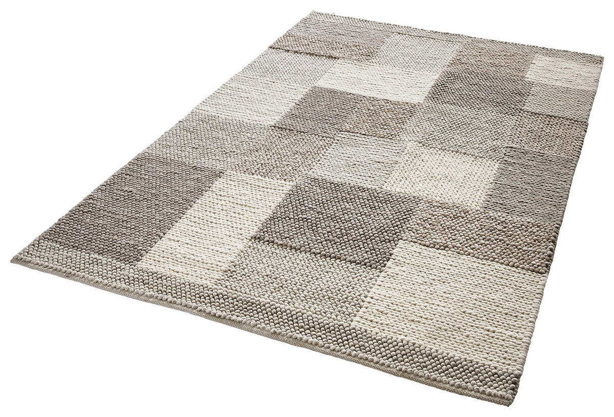 HANDWEBETEPPICH Nordic 130/190 cm Nordic  - Beige/Naturfarben, Lifestyle, Textil (130/190cm) - Linea Natura