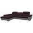 WOHNLANDSCHAFT in Textil Grau, Violett - Chromfarben/Violett, Design, Textil/Metall (204/297cm) - Xora WOHNLANDSCHAFT in Textil Grau, Violett - Chromfarben/Violett, Design, Textil/Metall (204/297cm) - Xora