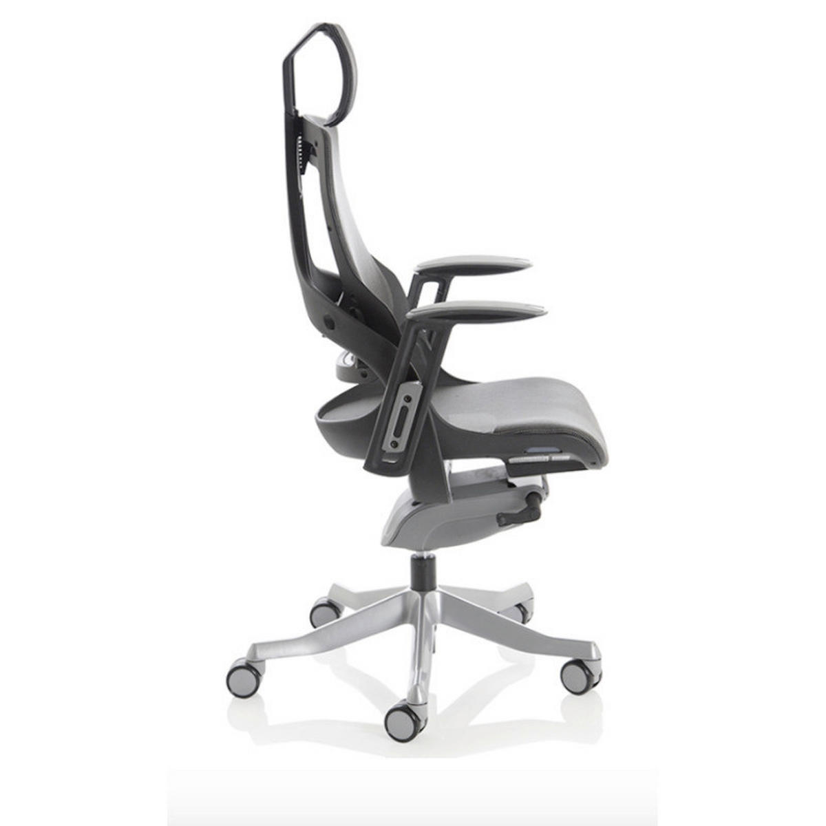 UREDSKI STOLAC    - tamno siva, Moderno, plastika (70/137/70cm) - Moderano