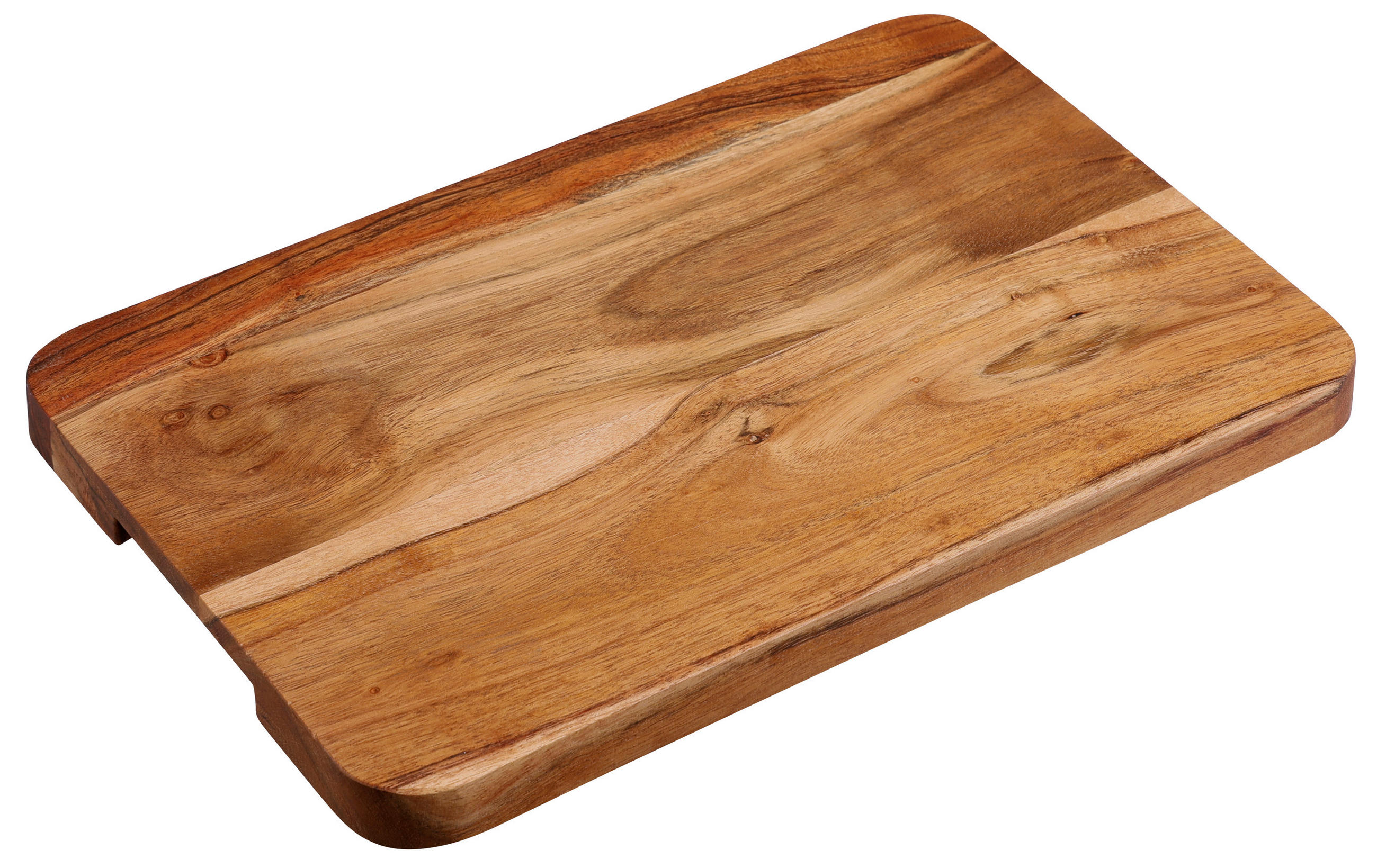 SCHNEIDEBRETT Holz Akazie  - Naturfarben, Basics, Holz (45/27/2,5cm) - Homeware Profession.