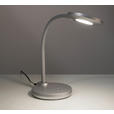 LED-TISCHLEUCHTE 18/13,2/35 cm   - Silberfarben, Basics, Kunststoff (18/13,2/35cm) - Novel