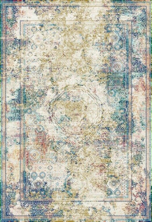 VINTAGE-TEPPICH 200/290 cm Dinah  - Türkis/Perlmutt, Lifestyle, Textil (200/290cm) - Dieter Knoll