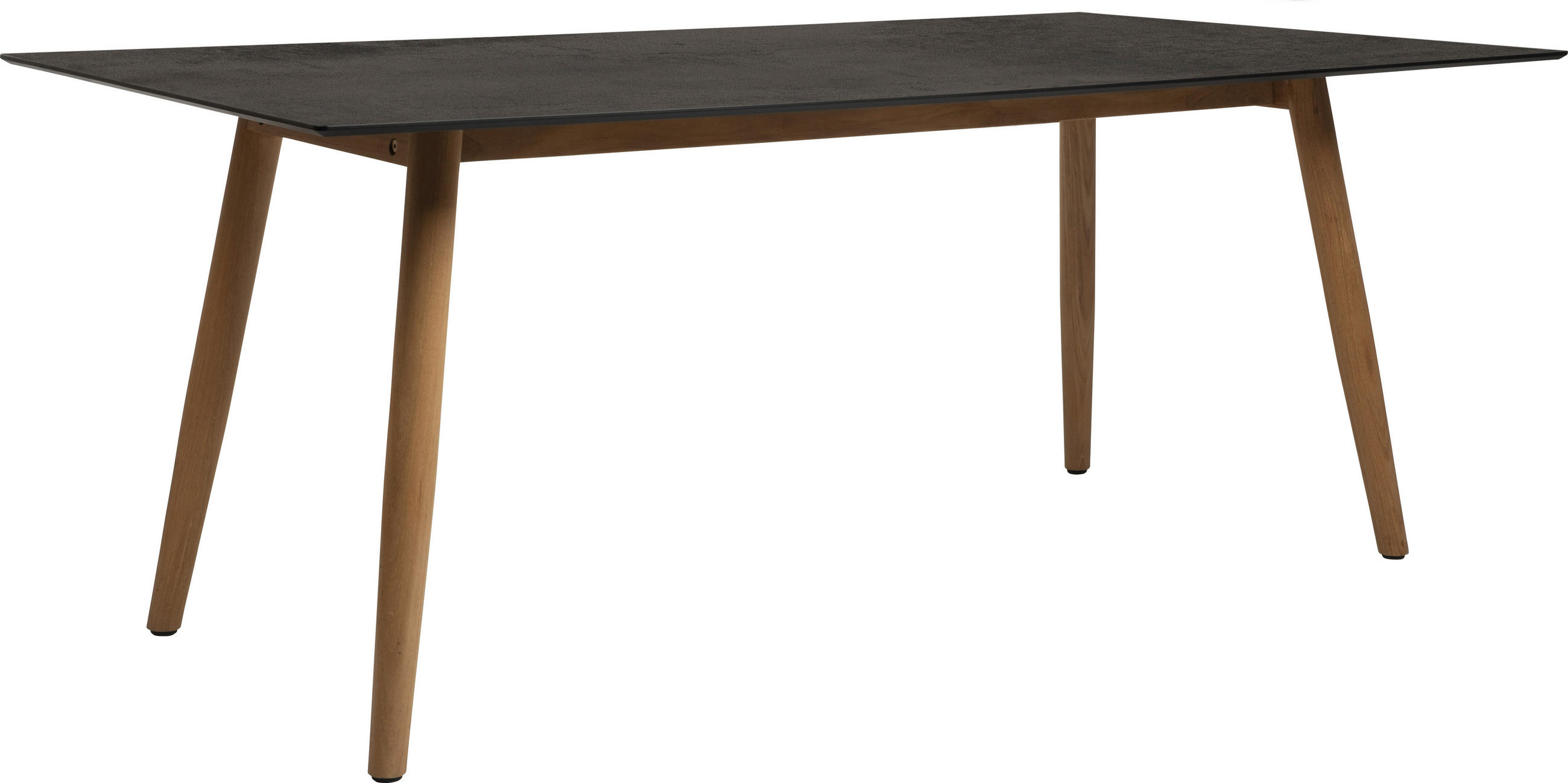 GARTENTISCH Kunststoff Grau rechteckig  - Grau/Teakfarben, MODERN, Holz/Kunststoff (180/100/73,5cm) - Stern