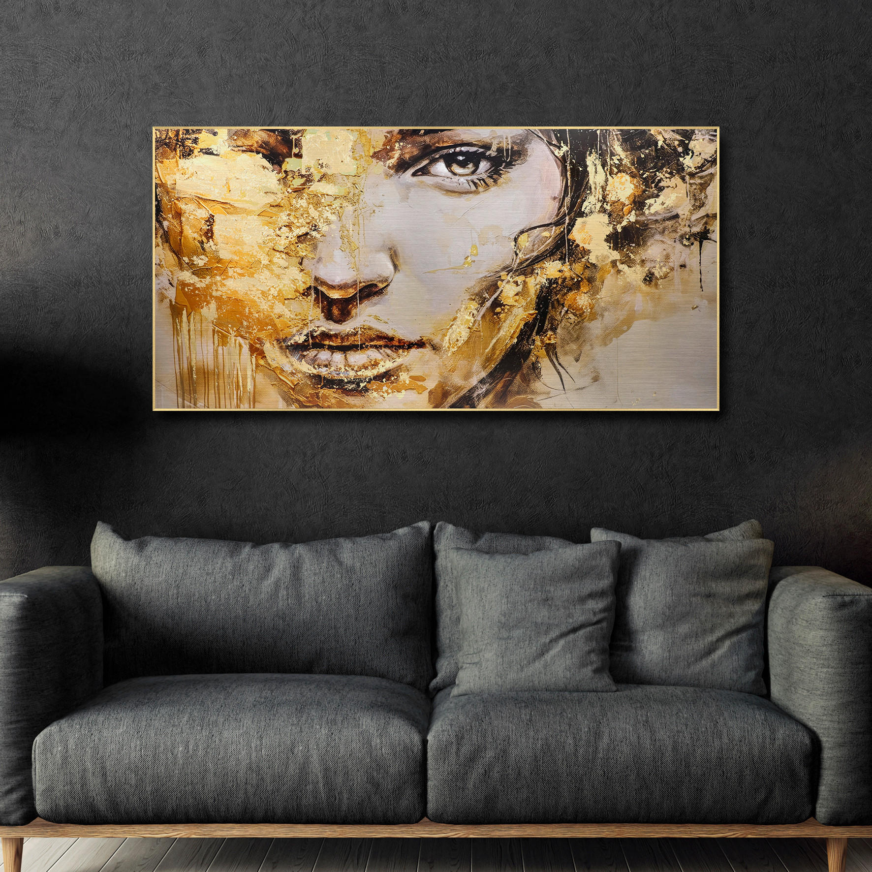 METALLBILD 150,7/75,7 cm  - Basics (150,7/75,7cm) - Monee