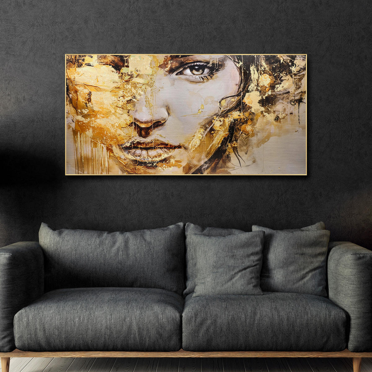 METALLBILD 150,7/75,7 cm  - Basics (150,7/75,7cm) - Monee