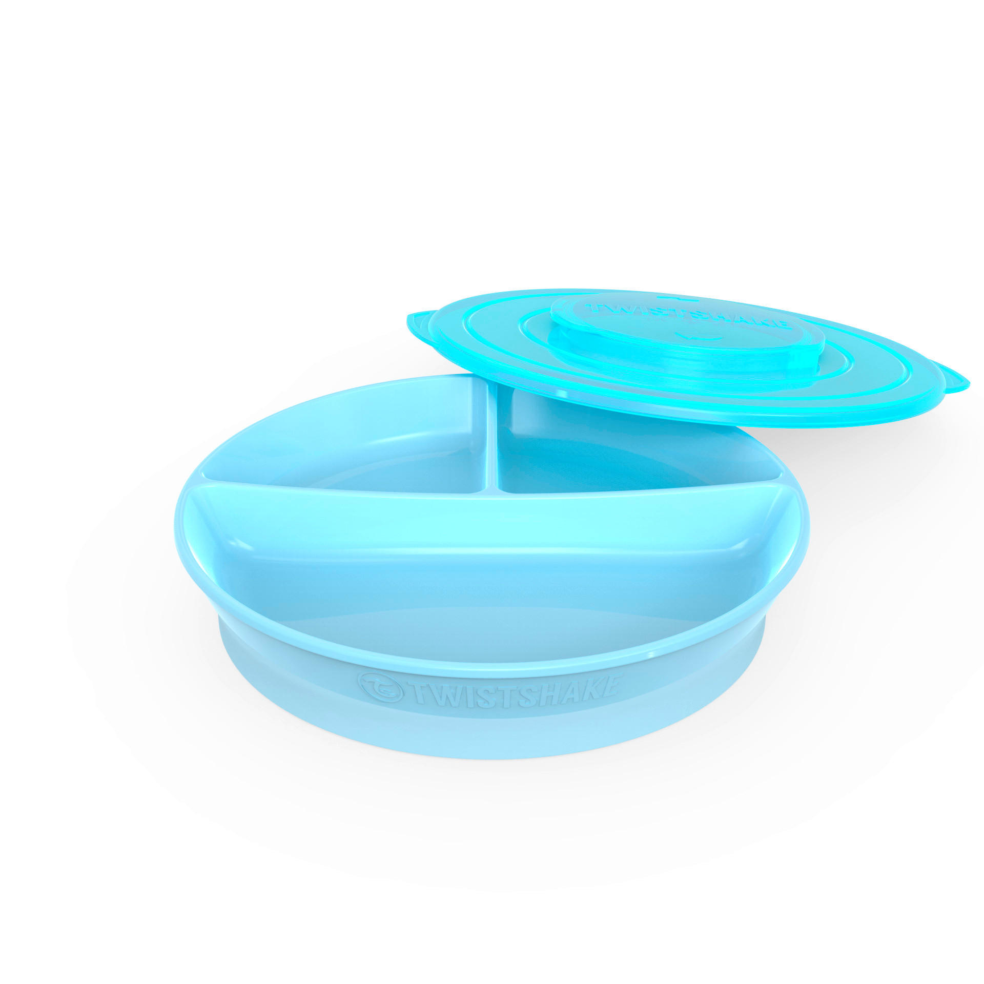 KINDERTELLER  - Blau, Basics, Kunststoff (18/4,5cm) - Twistshake