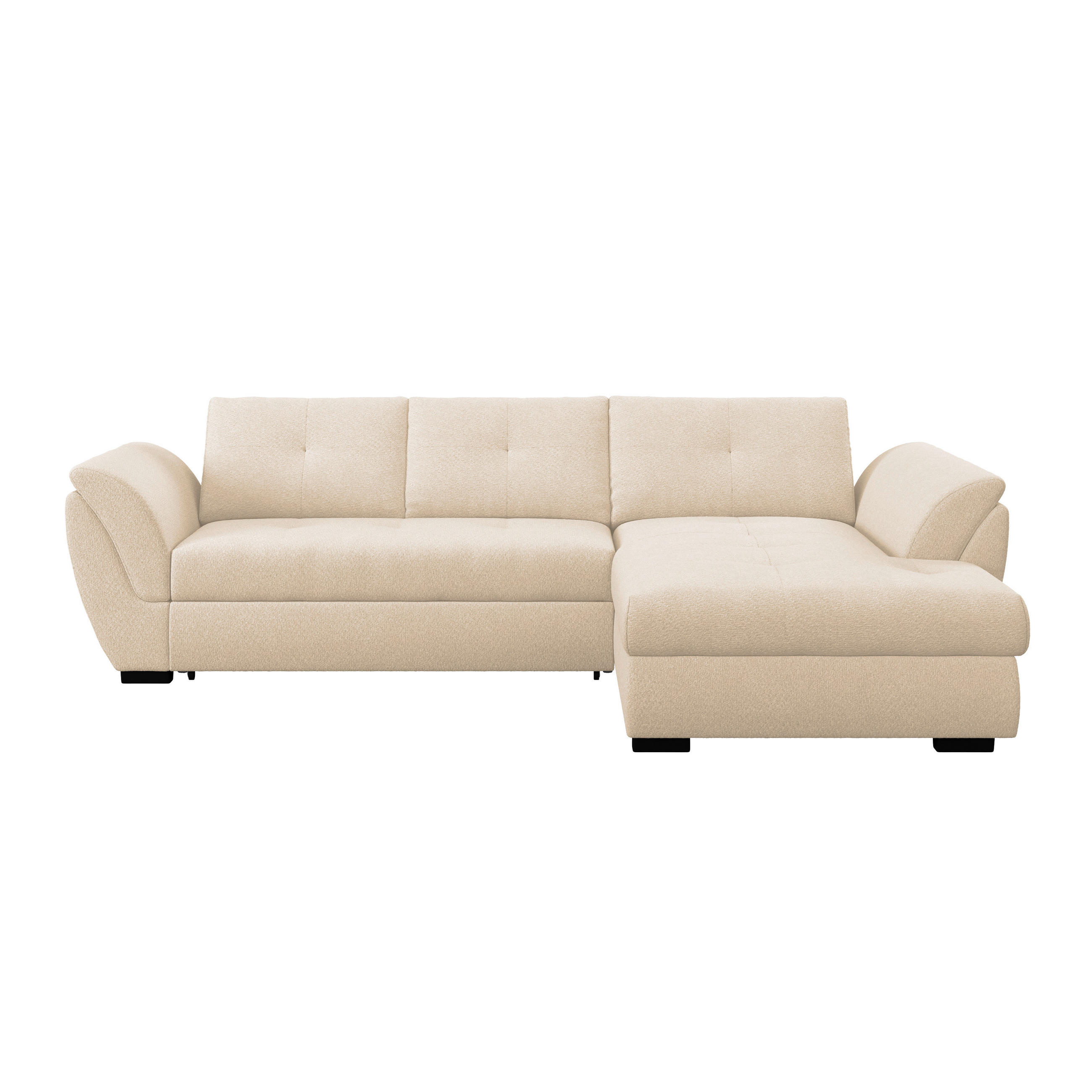Mid.you Ecksofa Beige 278x187 cm