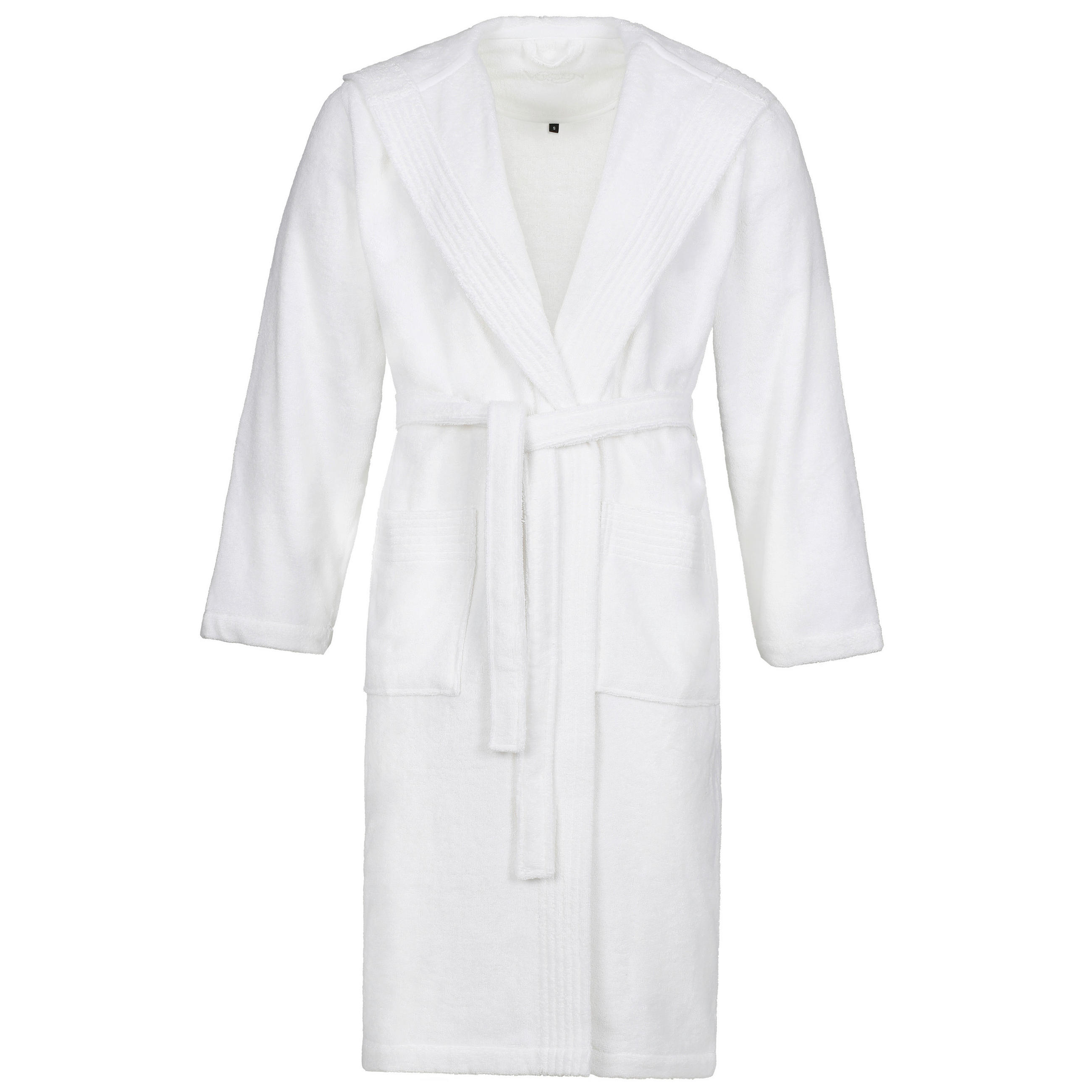 BADEMANTEL Vegan Life XL Unisex  - Weiß, Basics, Textil (XLnull) - Vossen